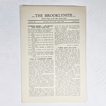 Vintage The Brooklynite V18 No2 April 1928 Official Publication Blue Pencil Club - £11.68 GBP