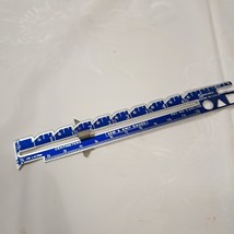Penn Usa Metal Sew &amp; Knit Gauge Measurement Tool ruler sewing Patent #3,... - $28.06 CAD