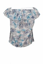 Plus Size Floral Print Off Shoulder Top Xl Xxl - £19.24 GBP