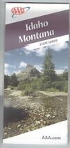 2009 AAA Map Idaho Montana - $9.85