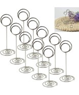 10pc Tall Place Card Holders Table Number Stand Table Card Holders Table... - $16.82