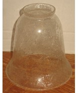 Vintage Blown Bubbles Clear Glass Table Pendant Chandelier Lamp Light Shade - €7,73 EUR