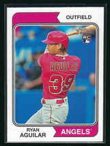 2023 Topps Heritage #309 Ryan Aguilar Los Angeles Angels Rookie Card - £1.05 GBP