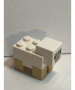 LEGO Minecraft 21114 The Farm WHITE/TAN SHEEP Animal Mob Minifigure Figu... - $6.77 CAD