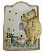 DISNEY Charpente Classic WINNIE THE POOH Light Switch Plate Cover Ceramic - $359.24 MXN