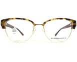 BCBGMAXAZRIA Eyeglasses Frames ASHLYN TORTOISE Brown Red Gold Cat Eye 53... - $50.95