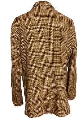 Ralph Lauren Rugby Men's Plaid Blazer Tan/Brown XL Item image 3