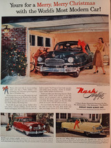 1951 LIFE Ad NASH Airflyte Automobiles Front Cover Vivien Leigh Laurence Olivier - $10.80