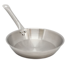 MegaChef Professional Kitchen 11 Inch Round Stainless Steel Fry Pan in S... - $109.49