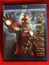 Iron Man 2 Blu-ray/DVD, 2010, 3-Disc Set, Marvel - £9.49 GBP