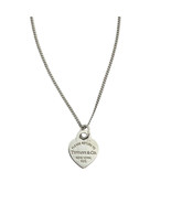Pre-Owned Tiffany &amp; Co. Necklace Sterling Silver 925 &quot;Please Return to T... - $406.02 CAD
