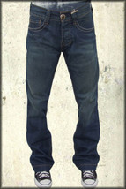 William Rast Justin Timberlake John Men Flare Denim Jeans Blue Bangin Tint 36-38 - £149.03 GBP