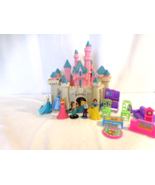 Disney Sleeping Beauty Castle PlaySet Princess Cinderella Bell Jasmine S... - $39.60