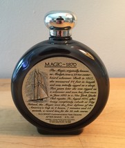  70s Old Spice commemorative flask after shave bottle (Magic 1870) image 2