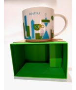 Starbucks You Are Here Seattle Mug 14 Ounce New Original Box Geometric Design - $19.99