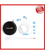 Lightweight Kids Earbuds with Volume Control &amp; In-Line Microphone - Blue - $640.20 MXN