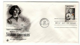 1973 Nicolaus Copernicus FDC~ 8¢ - £3.99 GBP