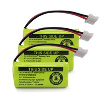 2.4V Rechargeable Batteries Compatible With At&amp;T/Lucent Bt18433 Bt184342... - $16.99