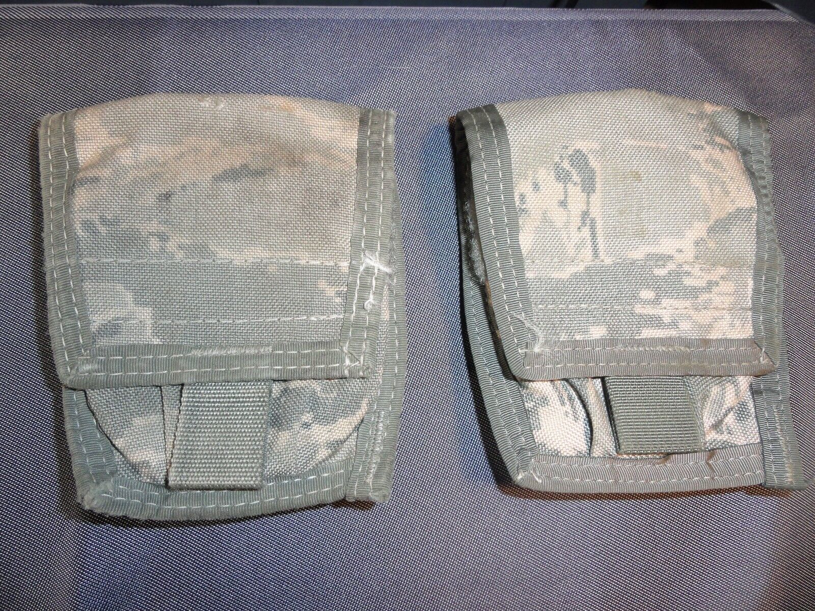 QUANTITY 2 USAF ABU TIGER STRIPE HANDCUFF OR GENERAL PURPOSE SMALL MOLLE... - $11.60
