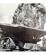 Seabees Moving Large Chunks Of Land Pacific 1945 WW2 Photo Print Militar... - €34,31 EUR