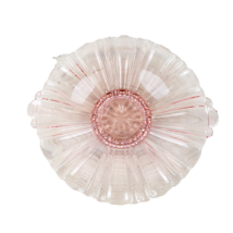 Vintage Pink Glass Candy Dish - $14.85