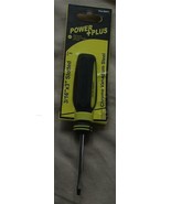 Nice NEW IN PACKAGE  Power Plus Screwdriver 3/16&quot; x 3&quot; Flathead, Magnetic - $6.77 CAD