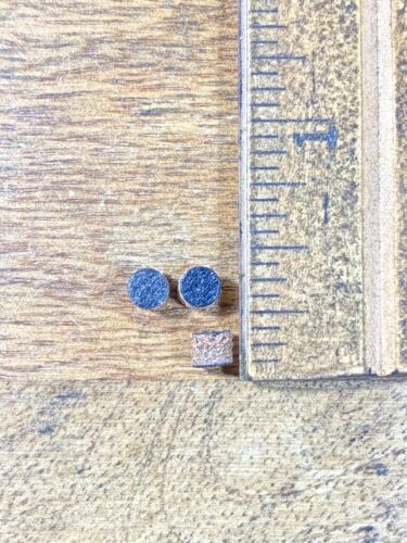 Clock Hammer Replacement Tips Leather (Set Of 3) 5/32 X 3.23mm Diameter (KD1633)