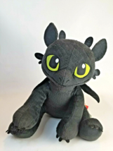 Build a Bear How To Train Your Dragon Plush Stuffed BAB Black Toothless ... - £13.20 GBP