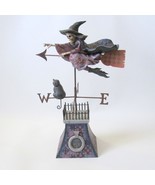 Jim Shore Comes The Storm Weathervane Witch Figure Heartwood Creek Small... - £89.25 GBP