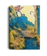 Canvas Print &quot;Stairway to the Sky&quot; - $39.59+