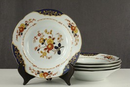 Vintage China CANTON FAIR Home Beautiful Premier ME217 5PC Soup Pasta Bowls - £25.14 GBP