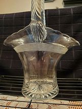 ELEGANT TALL GLASS BASKET image 4