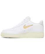 Nike Mens Air Force 1 Low Jewel DC8894 100 White/Pale Vanilla - Size 9 - £94.81 GBP