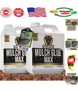 Concentrated Mulch Glue for Landscaping - 64oz x2 | Non-Toxic &amp; Water Pe... - $1,585.22 MXN