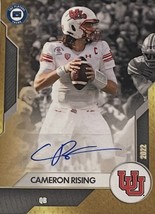 Cam Rising* Auto 57/78 Card #76 Ncaa - Utah Utes Players Trunk Ob 2023 Nfl Draft - £37.03 GBP