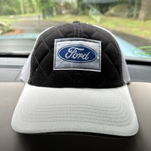 Ford White And Black Quilted Baseball Hat - £14.07 GBP