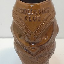 Vintage Jekyll and Hyde Club Brown Tiki Mug Drinking Tumbler Cup Hawaiian Luau - £7.77 GBP
