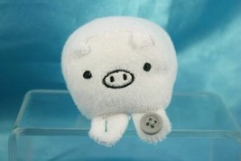 Bandai San-X Character Party Gashapon Mini Button Plush Doll Monokuro Bo... - $34.99
