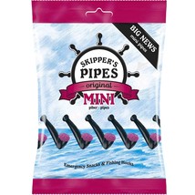 Coletta Skipper&#39;s Pipes Mini Licorice Pipes 192g -Made In Sweden Free Shipping - £11.47 GBP