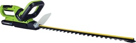 20-Inch Cordless Hedge Trimmer, 2.0Ah Battery, And Fast Charger By Earth... - $94.98