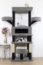 THE CITADEL-PREMIUM CAT CASTLE FOR LARGE CATS, 75&quot;TALL-FREE SHIPPING IN ... - $420.95