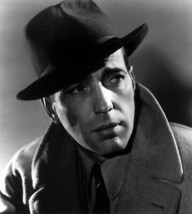 Humphrey Bogart early pose in overcoat and hat 5x7 photo - $5.75