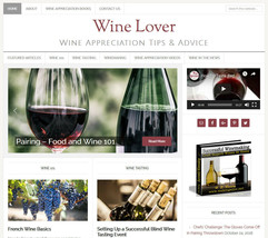 * WINE LOVER&#39;S * turnkey website business for sale w/ DAILY AUTO CONTENT... - £71.15 GBP