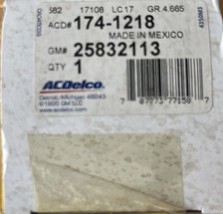 Drum Brake Wheel Cylinder ACDelco  #174-1218 GM #25832113 - £19.55 GBP