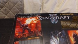 STARCRAFT II 2010 WALL CALENDAR By Blizzard Entertainment NEW SEE PICS C... - £24.90 GBP