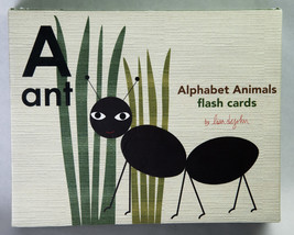 Alphabet Animals Flash Cards Lisa Dejohn 5&quot;x 6.5&quot; Educational Whimsical Art - £7.07 GBP