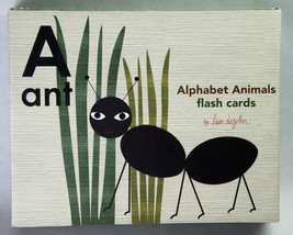 Alphabet Animals Flash Cards Lisa Dejohn 5&quot;x 6.5&quot; Educational Whimsical Art - $8.99