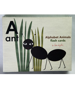Alphabet Animals Flash Cards Lisa Dejohn 5&quot;x 6.5&quot; Educational Whimsical Art - £7.02 GBP