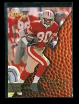 Vintage 1996 Pinnacle Select Fluid Fleet Football Card #186 Jerry Rice 49ers - £2.21 GBP