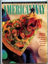 American Airline American Way Magazine November 15,1994 Pizza John Mariani  - £10.90 GBP
